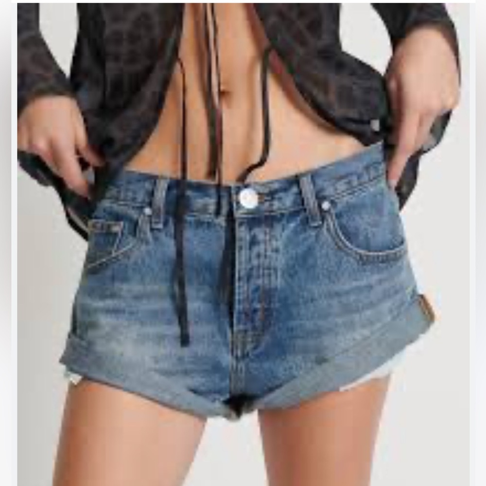 ONE TEASPOON Bandit Denim mini women’s Shorts size 28
